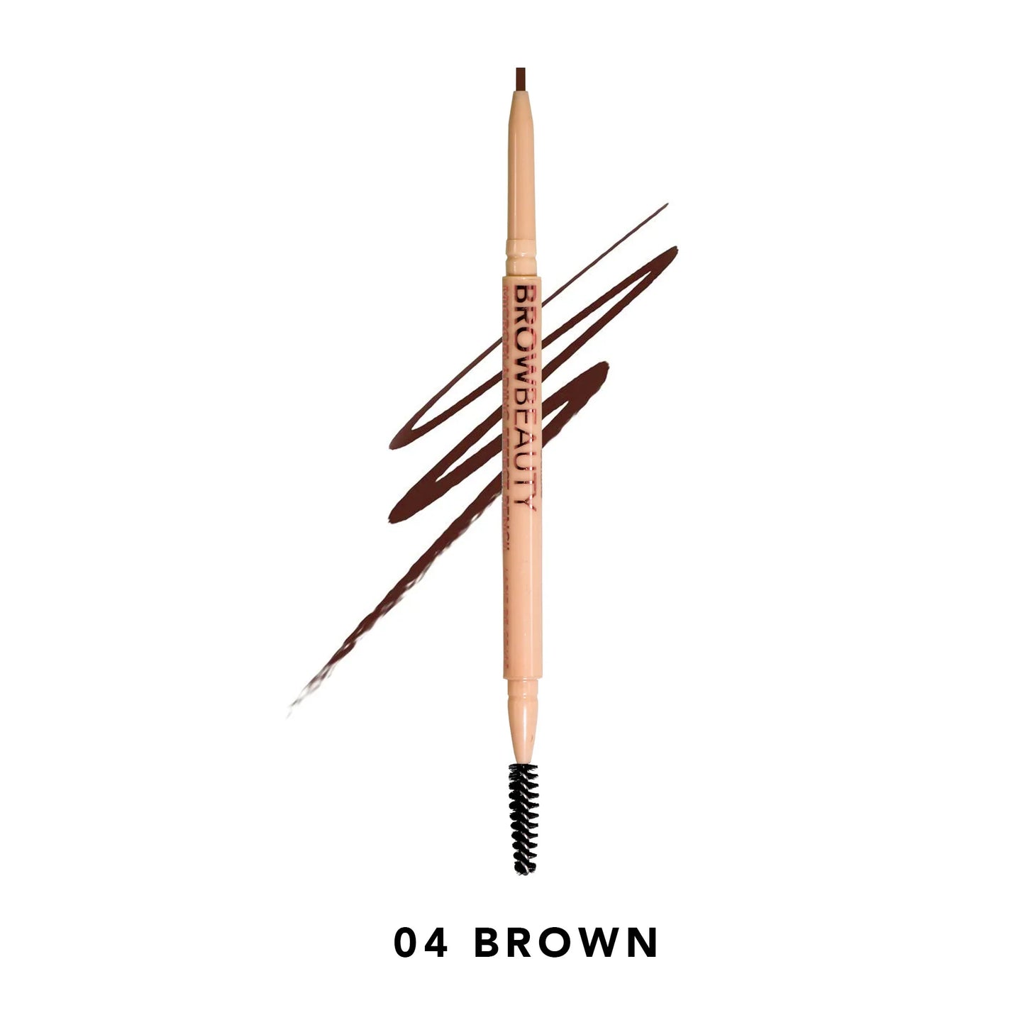 Lapiz delineador efecto microblading con cepillo spoolie, marca ITALIA DELUXE