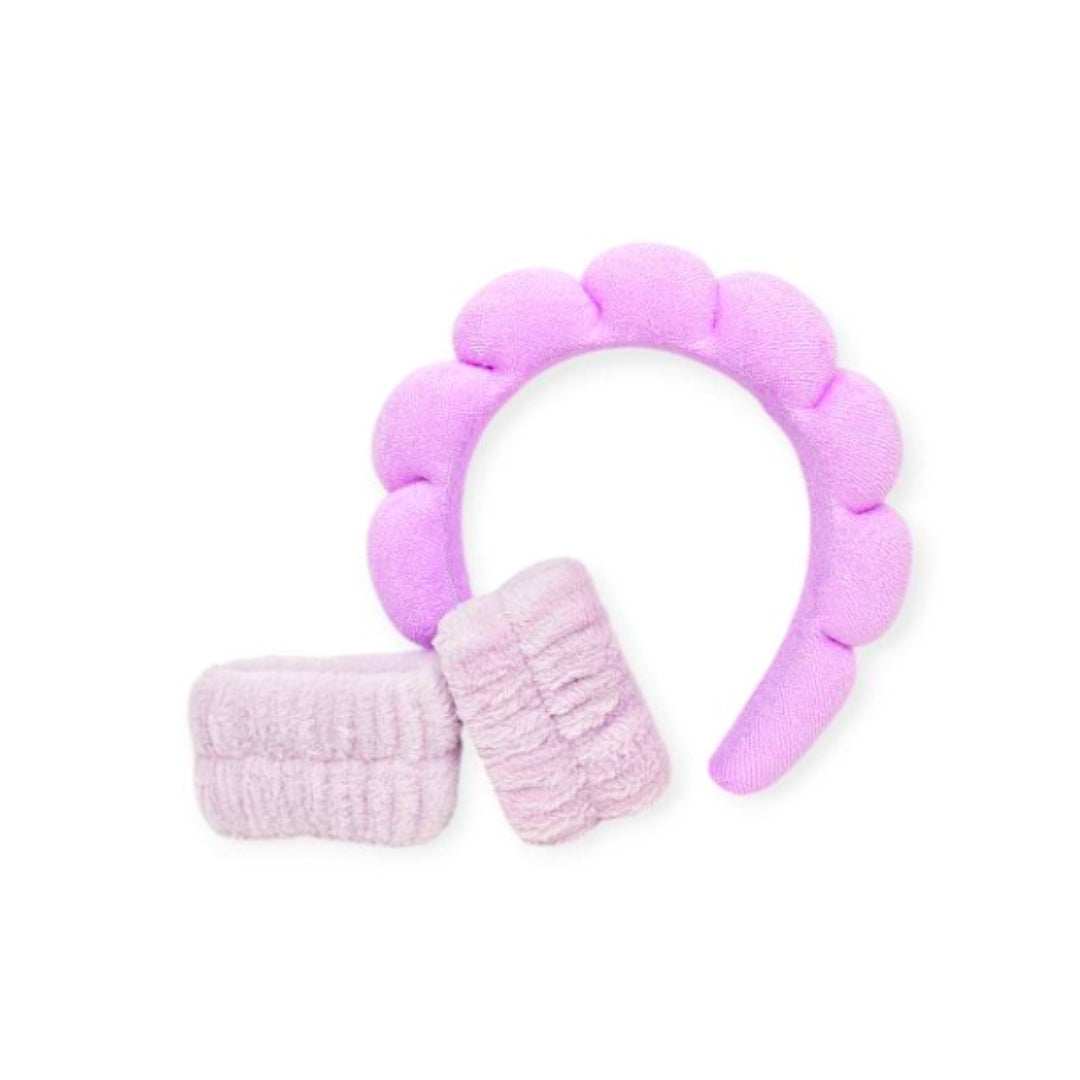 ✨ Set Spa Diadema y Muñequeras – ¡Cuida tu piel con estilo! ✨
