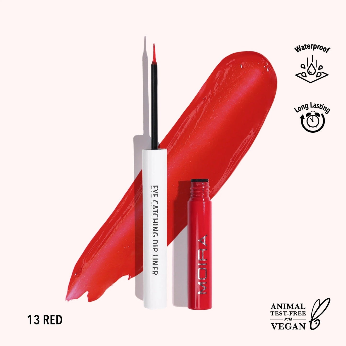 Delineador liquido, colección EYE CATCHING, marca MOIRA