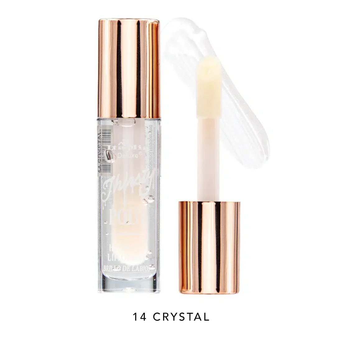 Brillo labial THIRSTY pout, marca ITALIA DELUXE