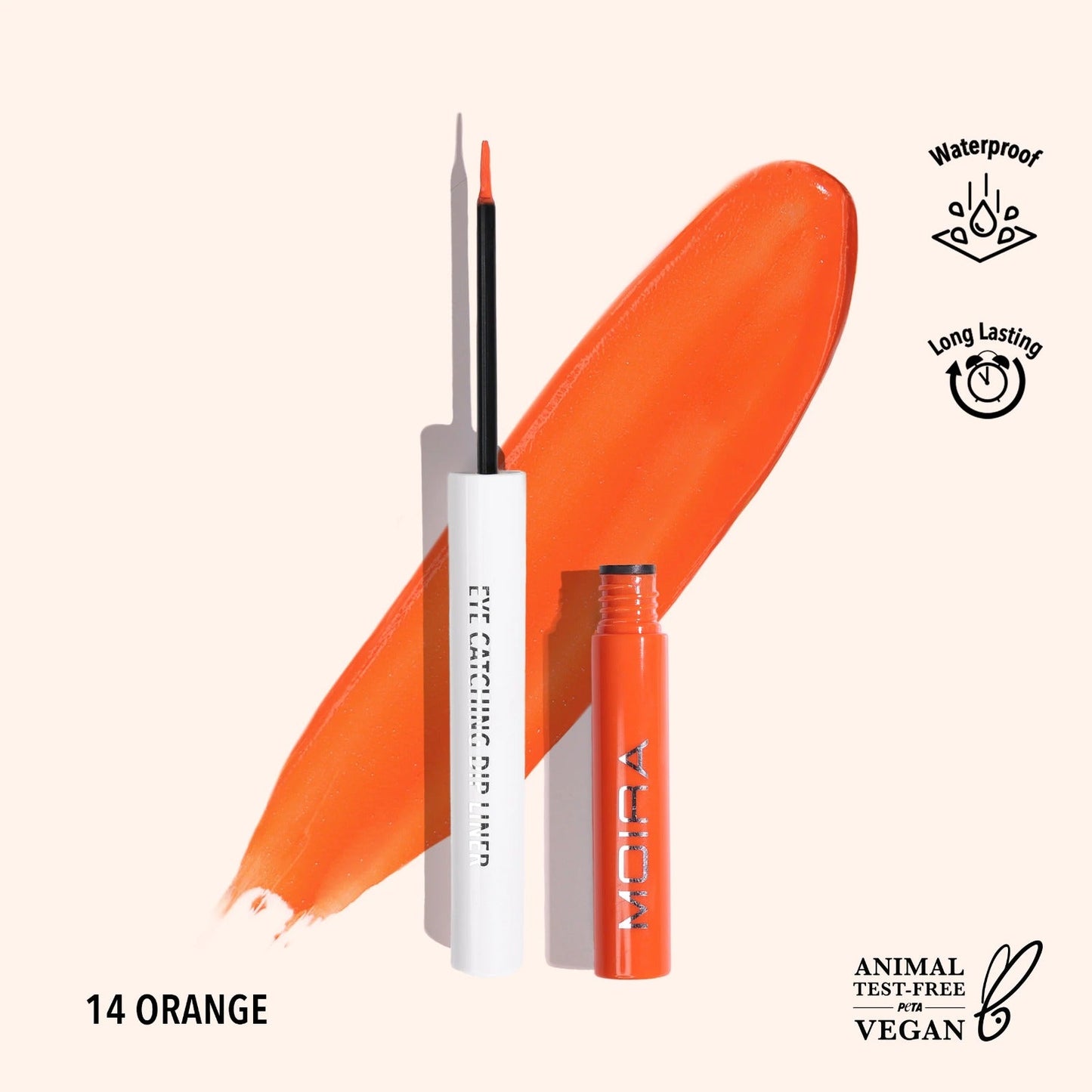 Delineador liquido, colección EYE CATCHING, marca MOIRA
