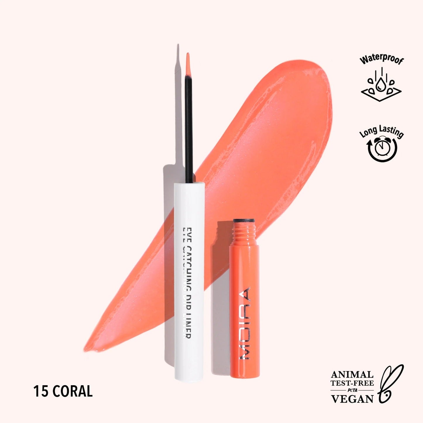 Delineador liquido, colección EYE CATCHING, marca MOIRA