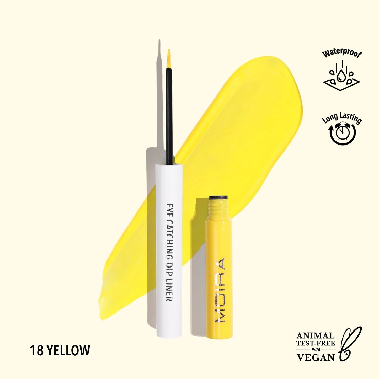 Delineador liquido, colección EYE CATCHING, marca MOIRA