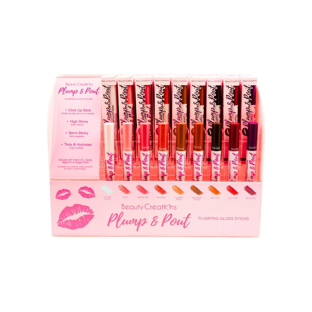 Labial para volumen de labios, marca BEAUTY CREATIONS