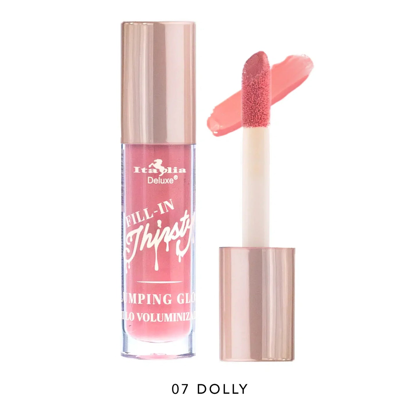 Brillo labial efecto voluminizador THIRSTY, marca ITALIA DELUXE