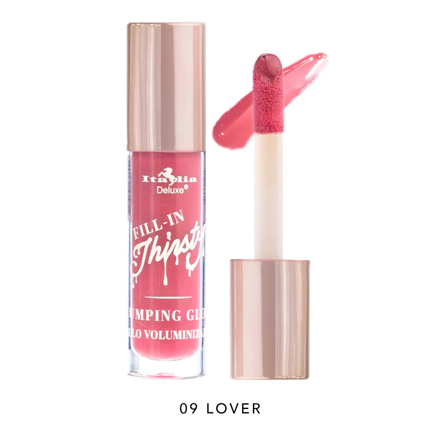 Brillo labial efecto voluminizador THIRSTY, marca ITALIA DELUXE