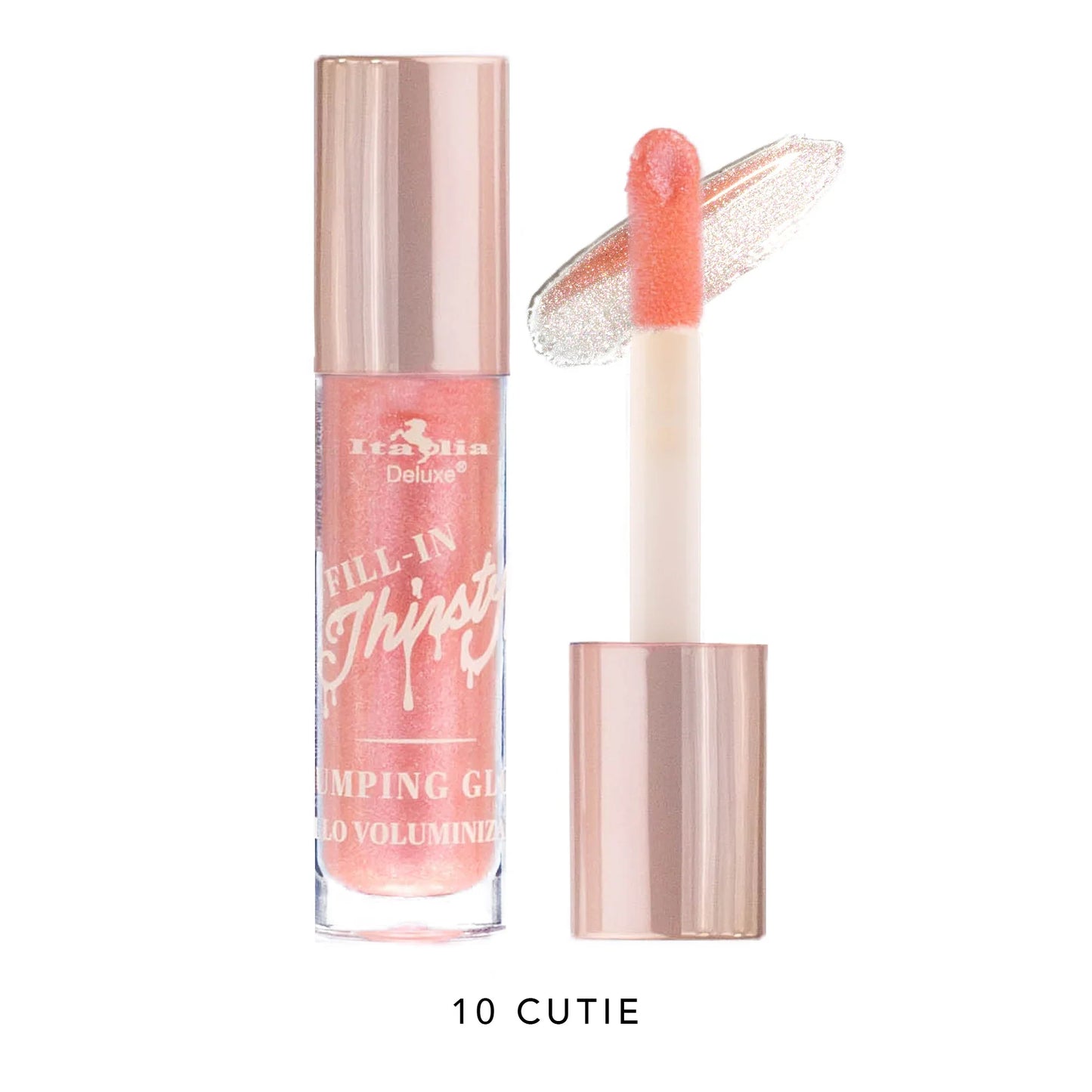 Brillo labial efecto voluminizador THIRSTY, marca ITALIA DELUXE