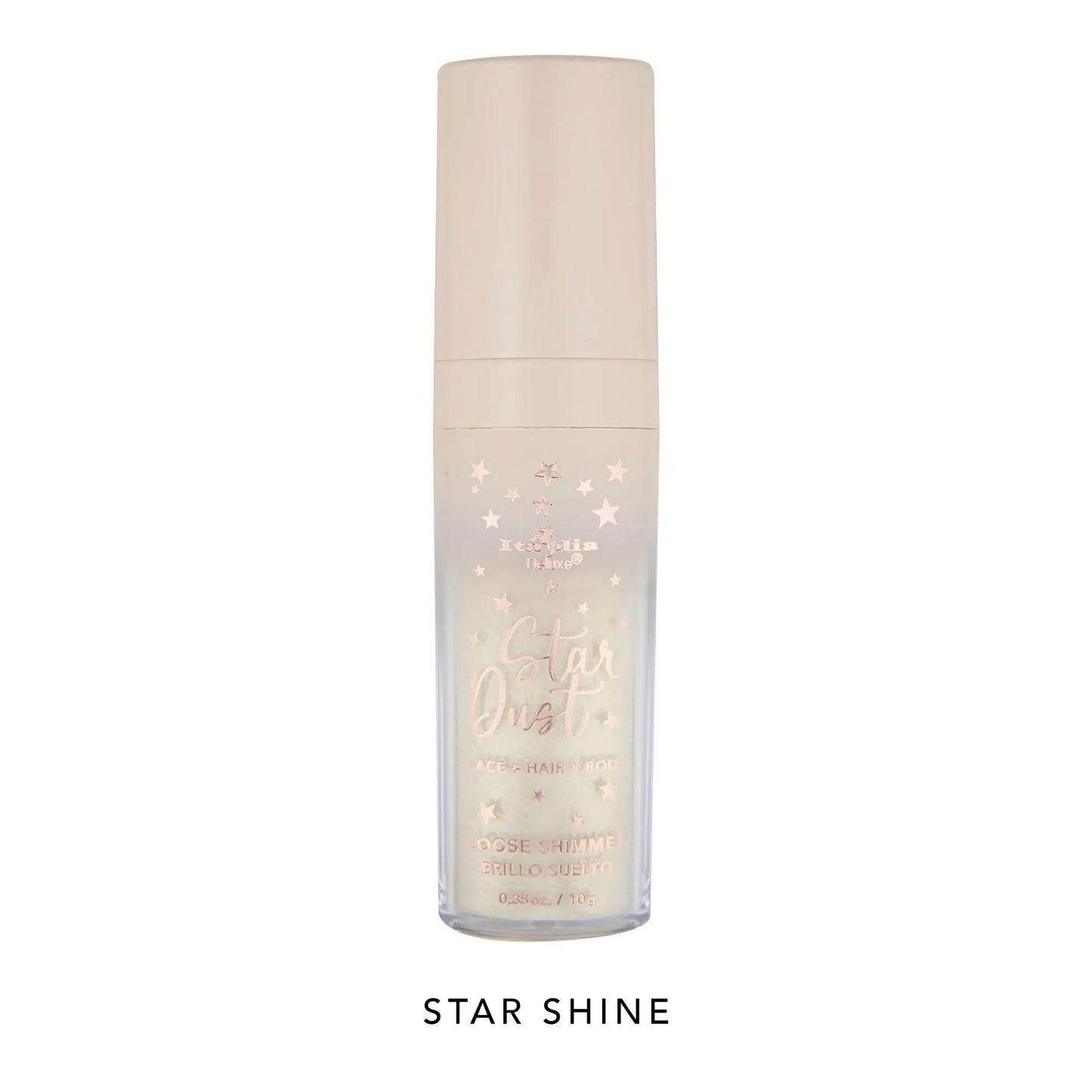 Polvo de hadas para cabello y cuerpo STAR DUST, marca ITALIA DELUXE