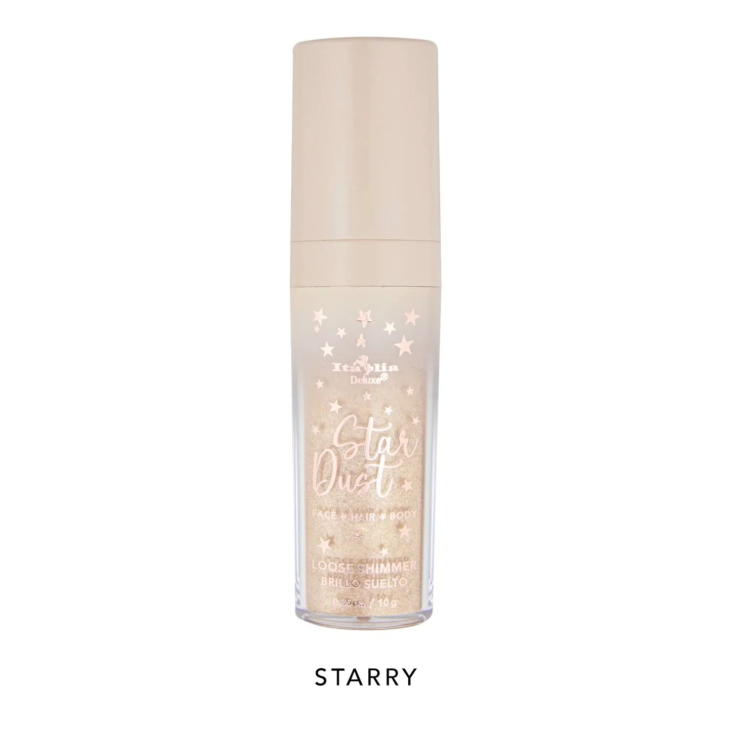 Polvo de hadas para cabello y cuerpo STAR DUST, marca ITALIA DELUXE