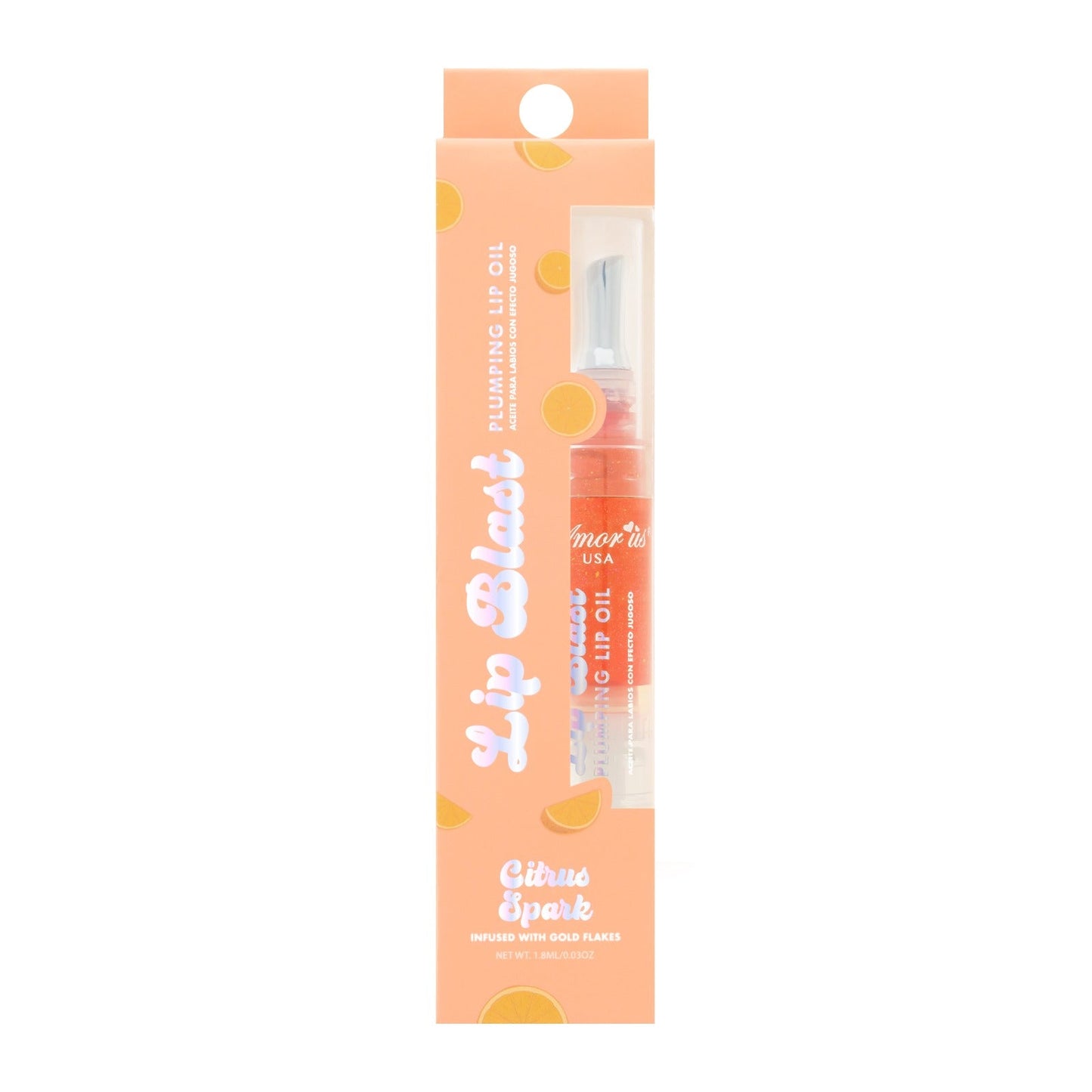 Brillo labial Lip Blast, marca AMOR US ✨