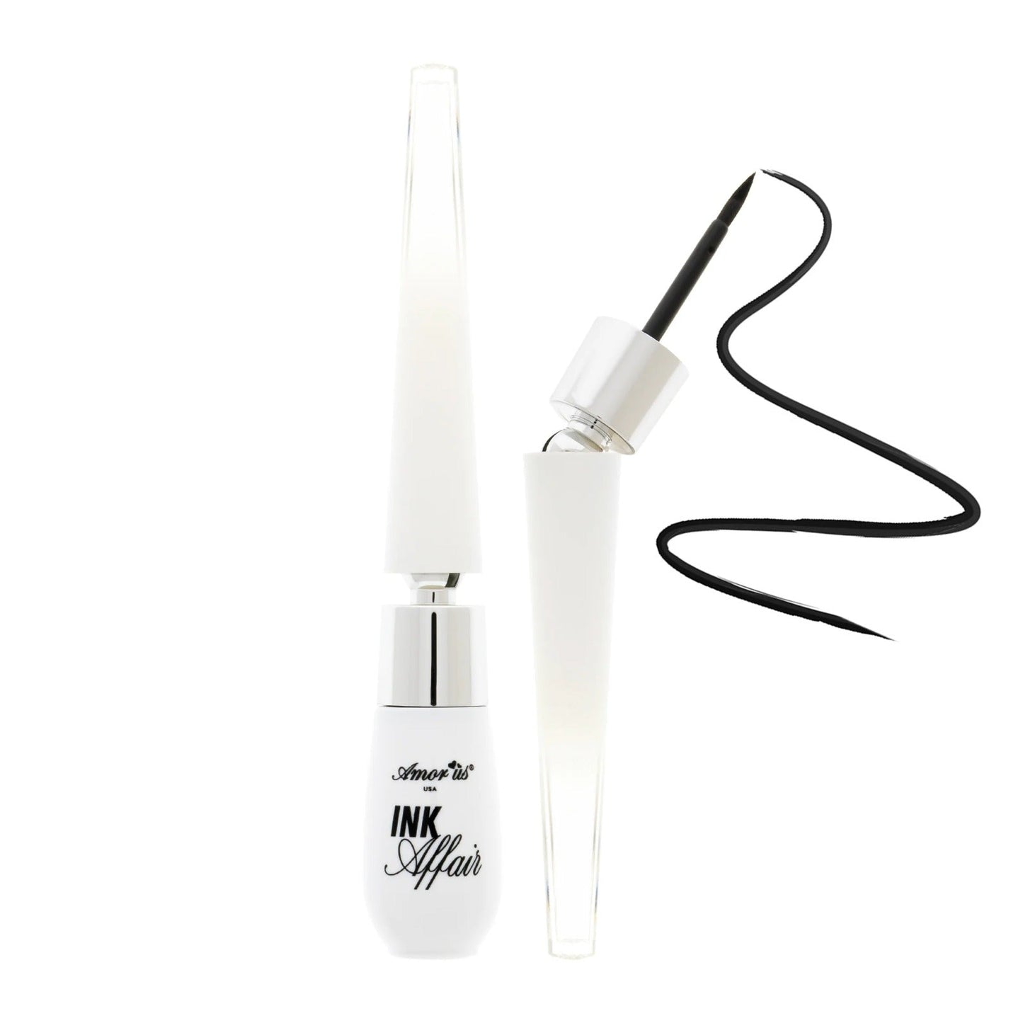 Delineador líquido Ink Affair Super Black, marca AMOR US ✨