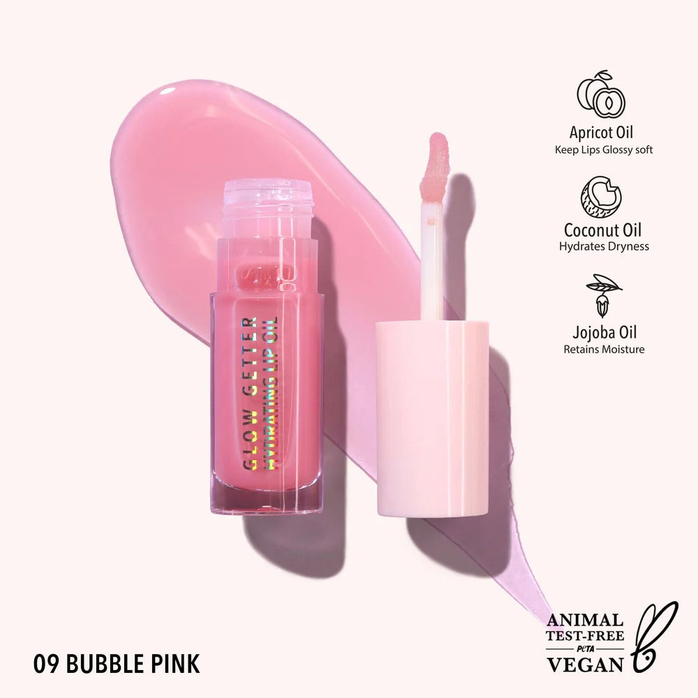Brillo labial (Lip oil), colección GLOW GETTER, marca MOIRA.