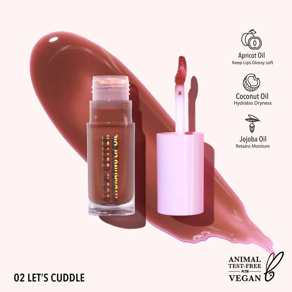 Brillo labial (Lip oil), colección GLOW GETTER, marca MOIRA.