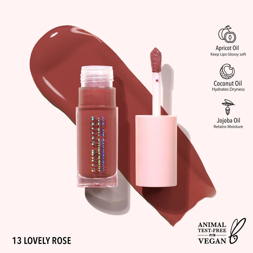 Brillo labial (Lip oil), colección GLOW GETTER, marca MOIRA.