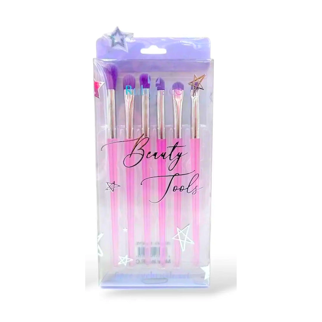 Set de Brochas Beauty Tools 6 Piezas 🌟✨