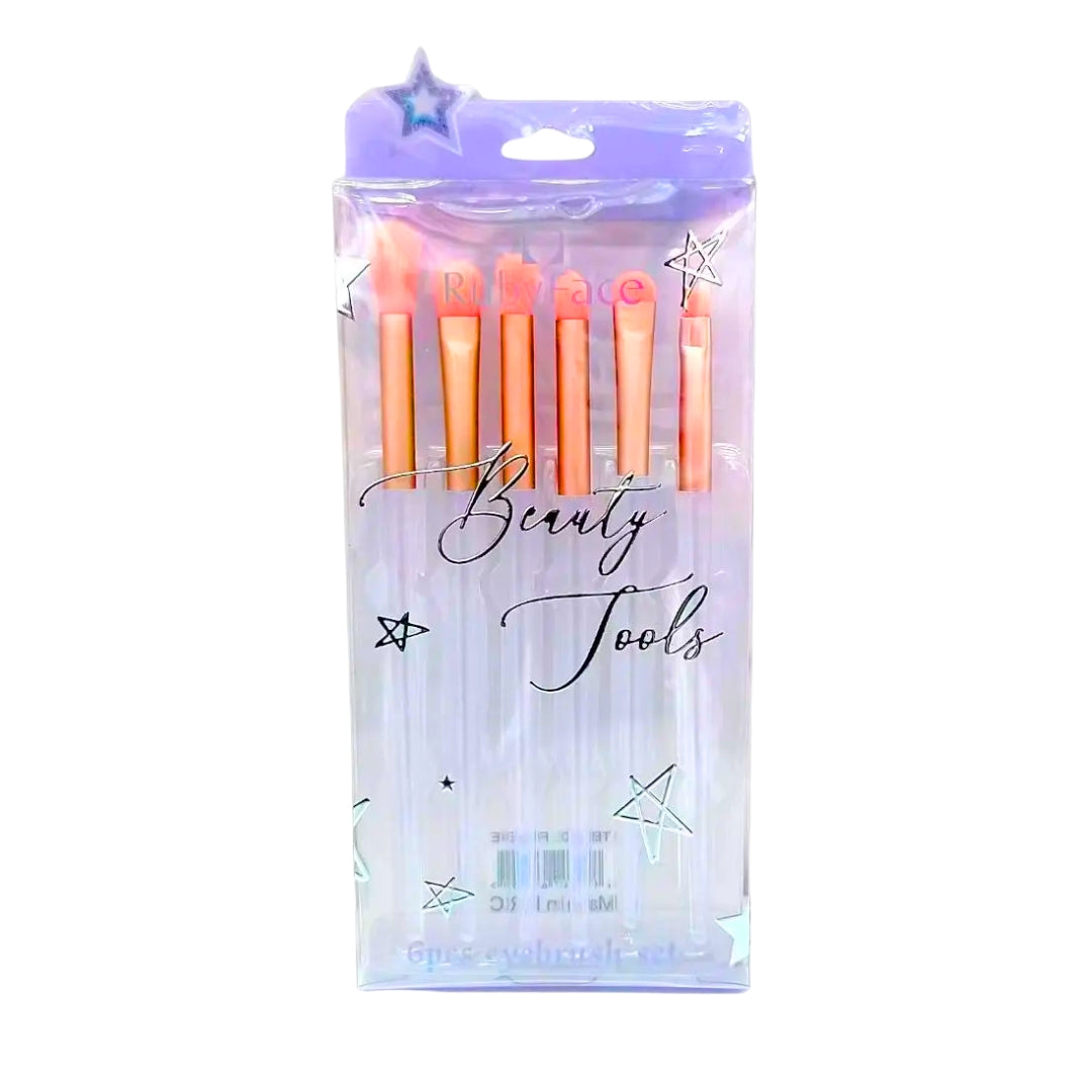 Set de Brochas Beauty Tools 6 Piezas 🌟✨