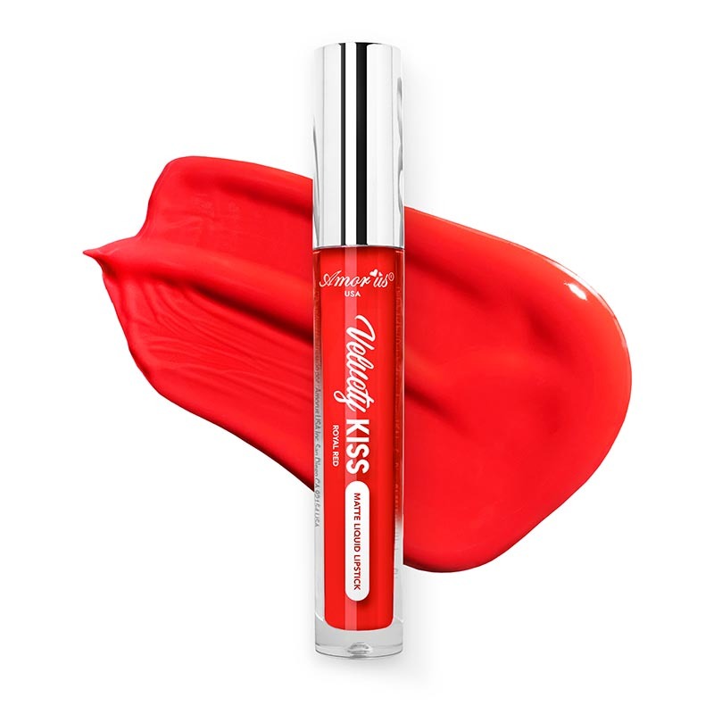 Labial líquido mate, marca AMOR US ✨