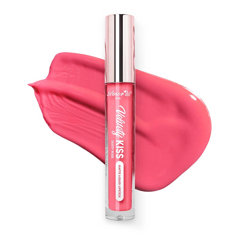 Labial líquido mate, marca AMOR US ✨