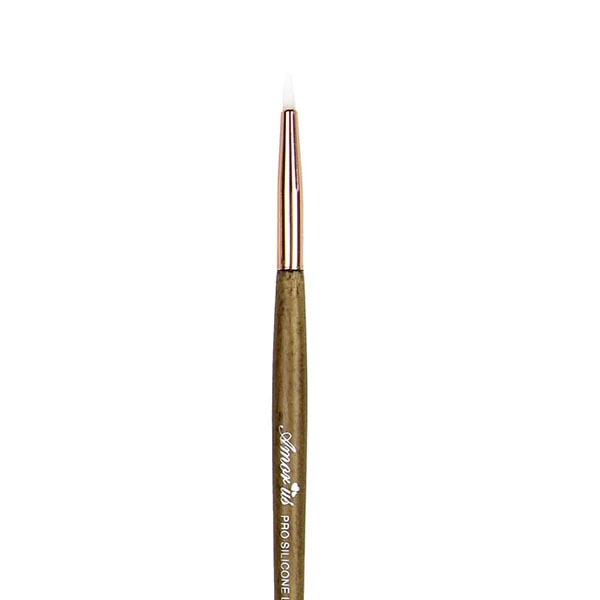 Brocha premium con punta de silicón, marca AMOR US ✨