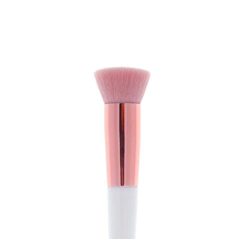 Brocha plana para base Kabuki Luxe Basics #202, marca AMOR US ✨