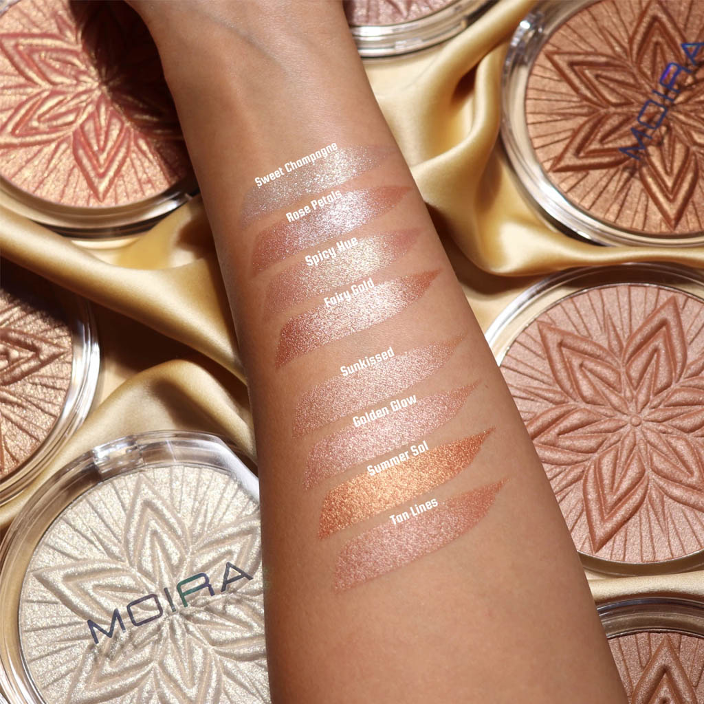 Bronceador brillante en polvo, marca MOIRA