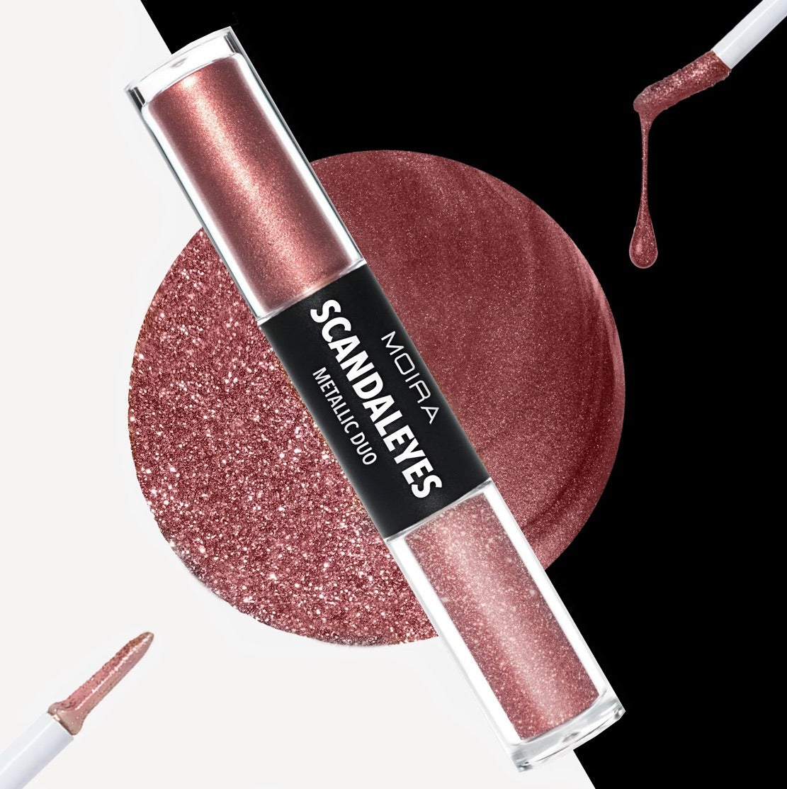 Sombra liquida DUO, colección metálica, marca MOIRA