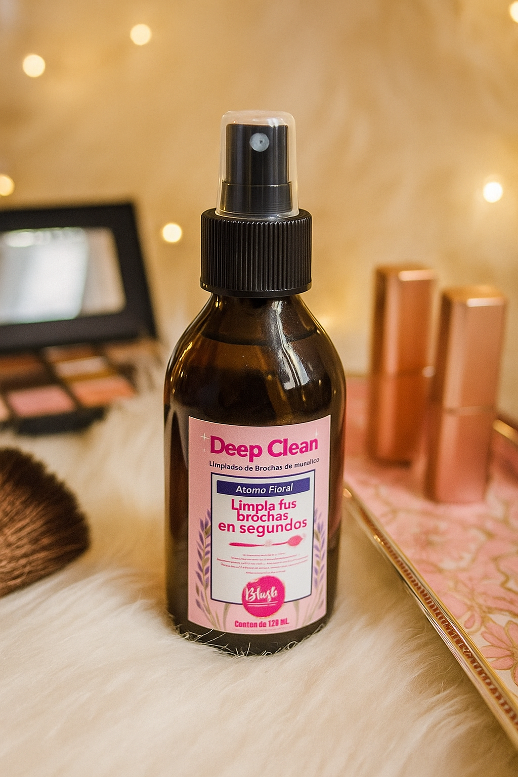 Limpiador de Brochas, marca DEEP CLEAN BLUSH 120 mL