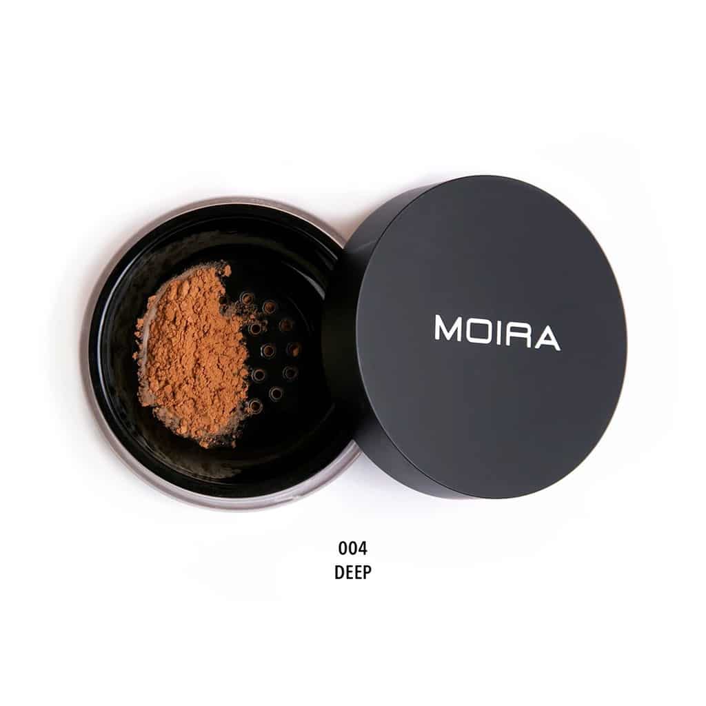 Polvo suelto para rostro, marca MOIRA