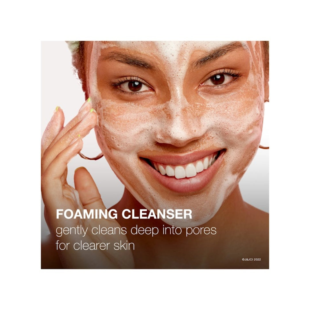 Acne oil free limpiadora facial con Acido Salicilico para combatir el acne, marca NEUTROGENA