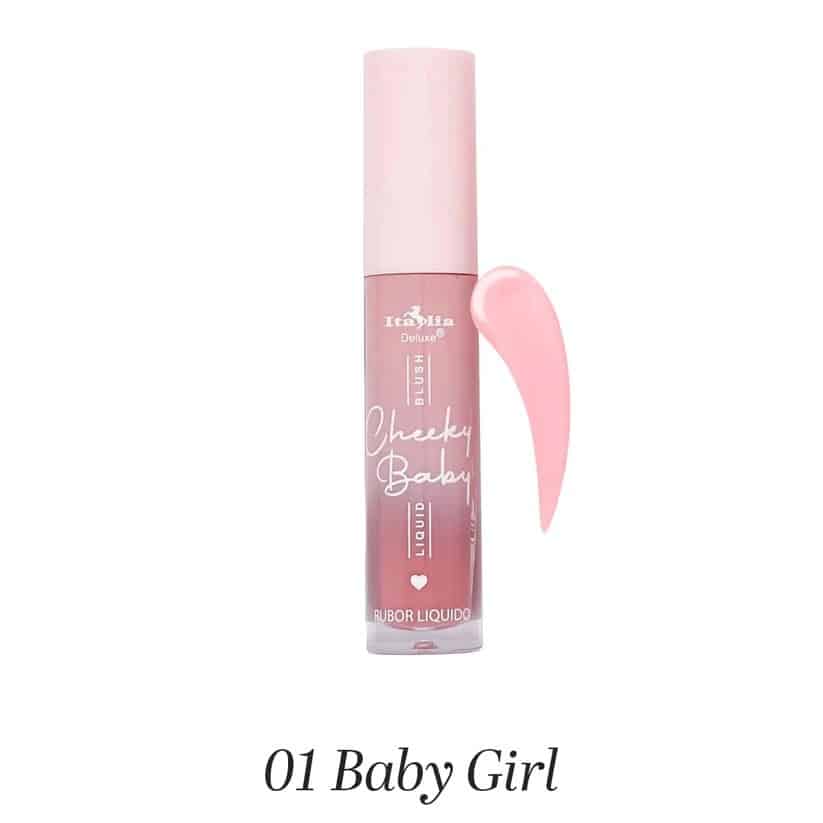 Rubor blush liquido, CHEEKY BABY, marca ITALIA DELUXE