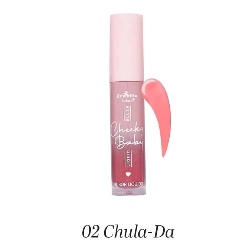 Rubor blush liquido, CHEEKY BABY, marca ITALIA DELUXE