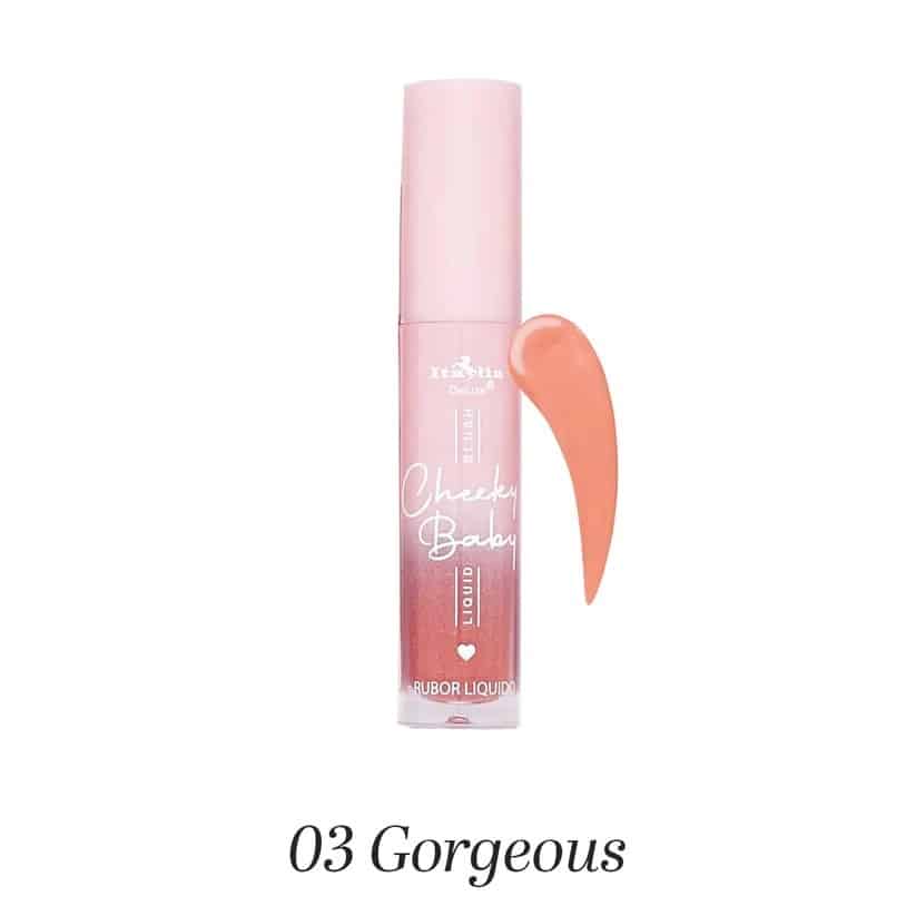 Rubor blush liquido, CHEEKY BABY, marca ITALIA DELUXE