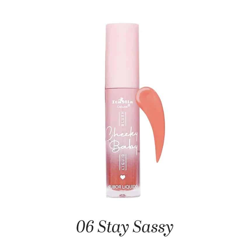 Rubor blush liquido, CHEEKY BABY, marca ITALIA DELUXE