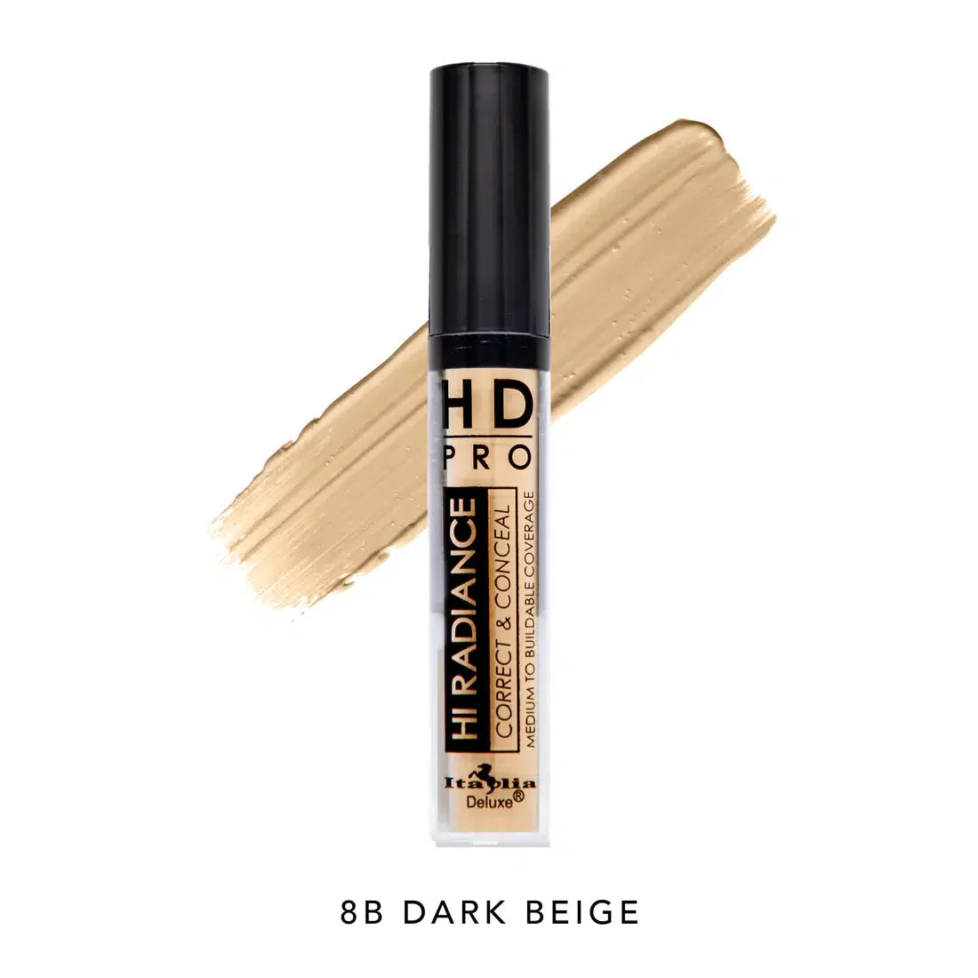 Corretor liquido de manchas y ojeras, HD PRO, marca ITALIA DELUXE