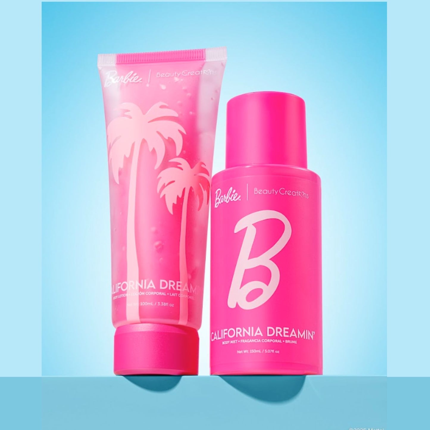 Crema corporal y Fragancia Corporal Beauty Creations x Barbie