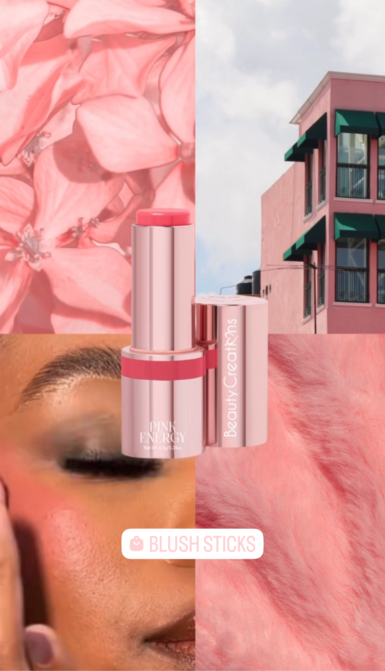 Blush en barra Beauty Creations