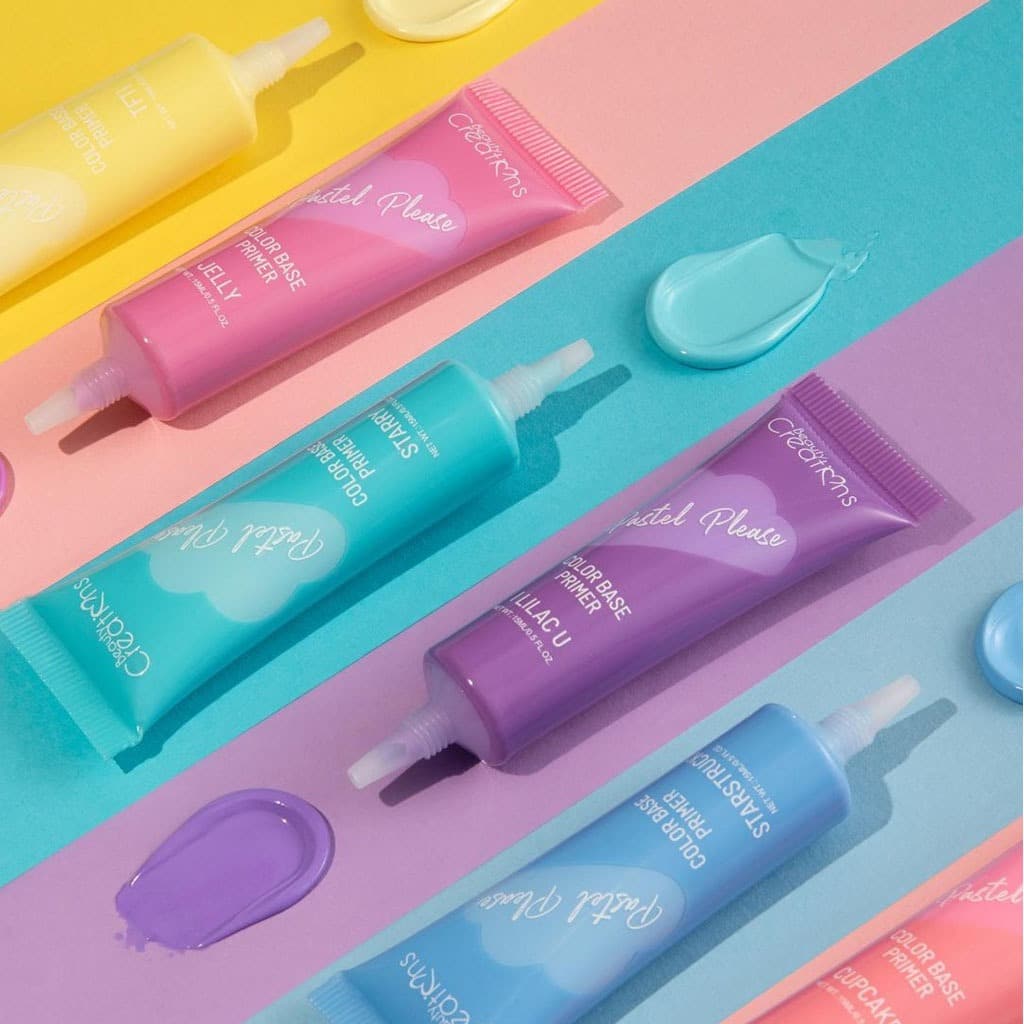 Prebase con color (Primer) de ojos, marca BEAUTY CREATIONS