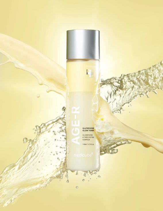 Ampolla facial iluminadora con glutatión 140 ml MEDICUBE