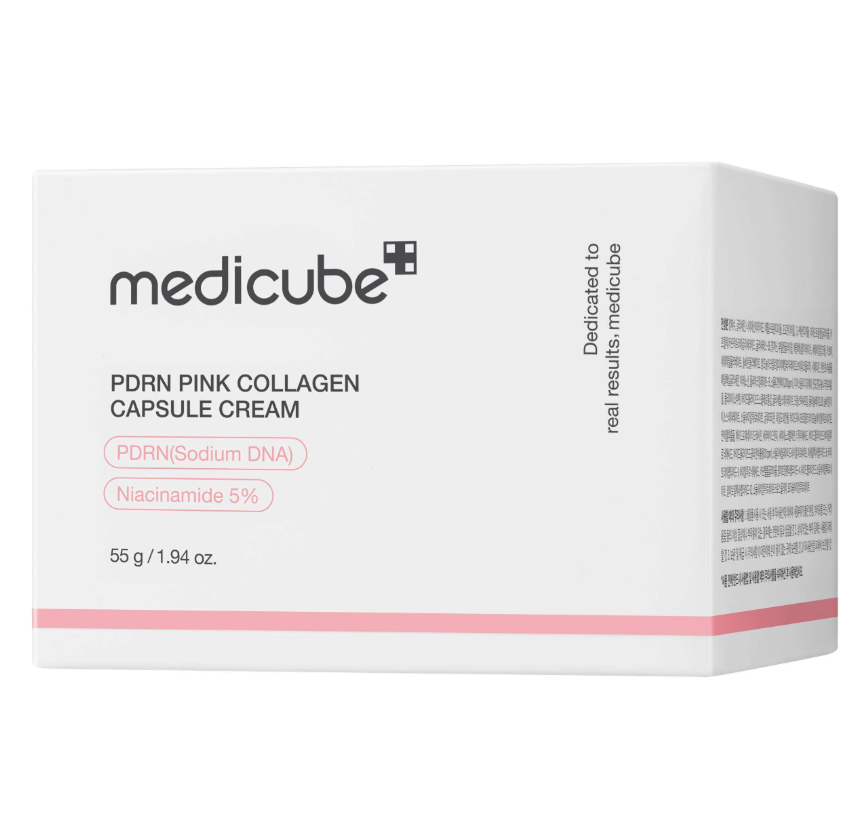 Crema facial con cápsulas PDRN Pink y colágeno 55 g MEDICUBE