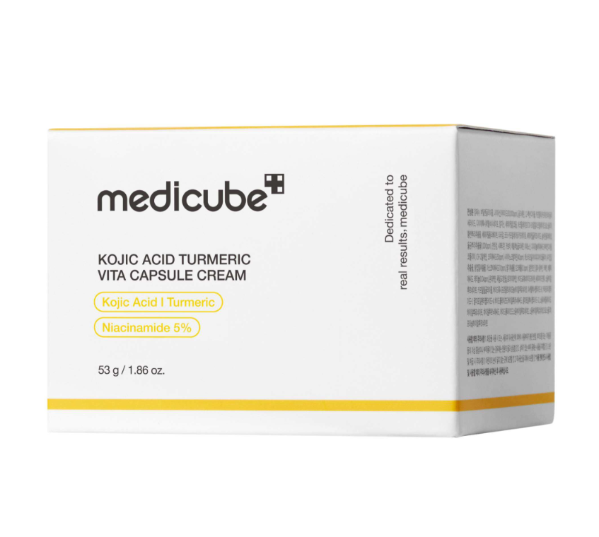 Crema facial con cápsulas de ácido kójico, cúrcuma y vitamina C 53 g MEDICUBE