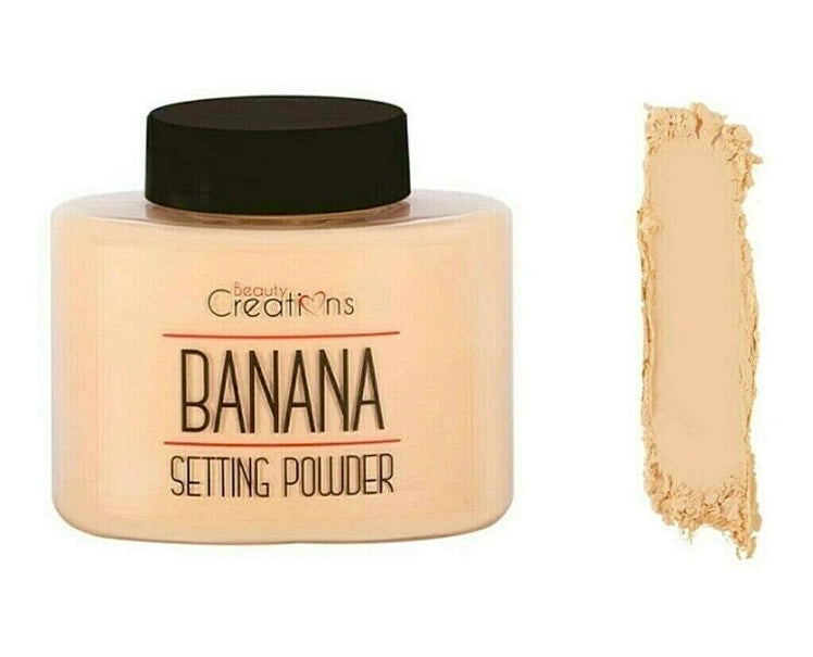Polvos sueltos Banana, marca BEAUTY CREATIONS