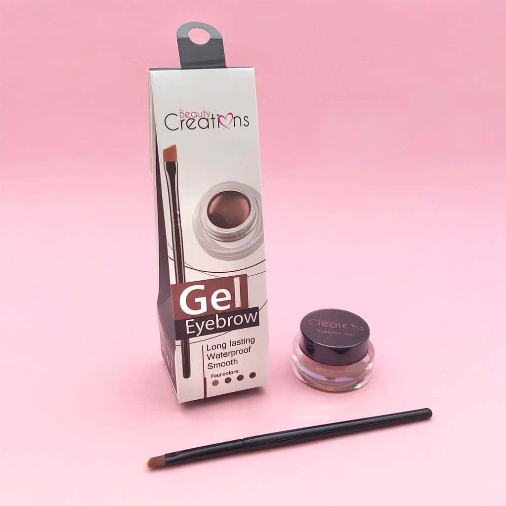 Gel para cejas, tono 01 Blonde, marca BEAUTY CREATIONS