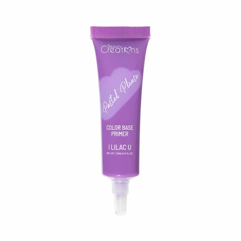 Prebase con color (Primer) de ojos, marca BEAUTY CREATIONS