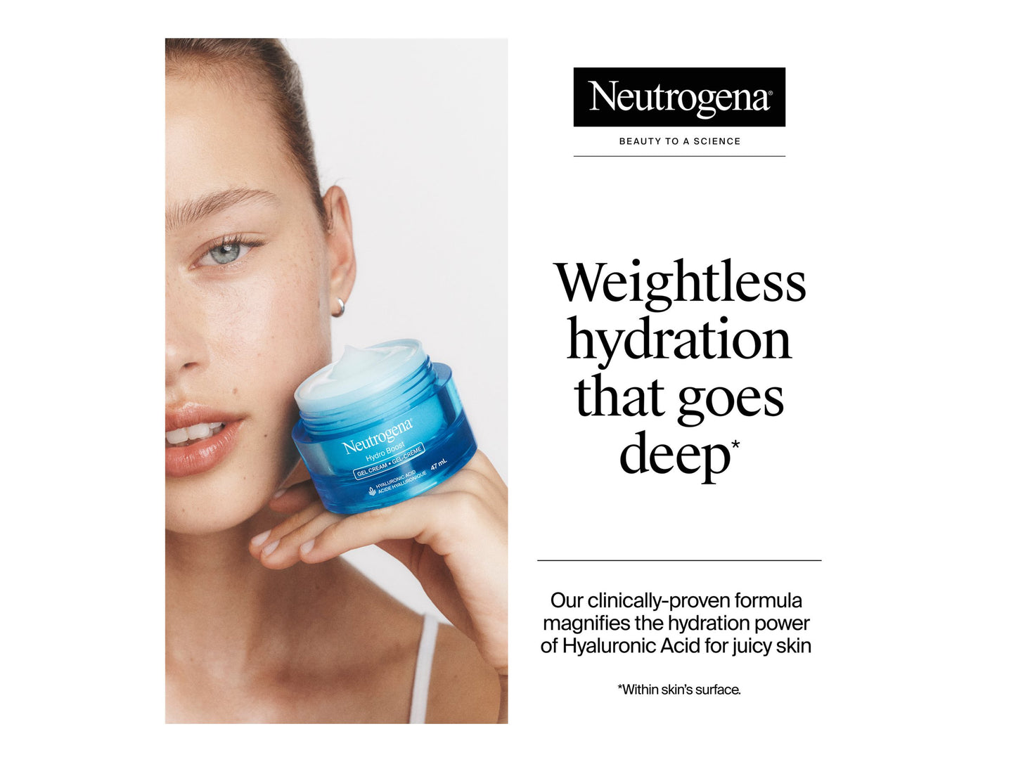 Crema gel Neutrogena con ácido hialurónico