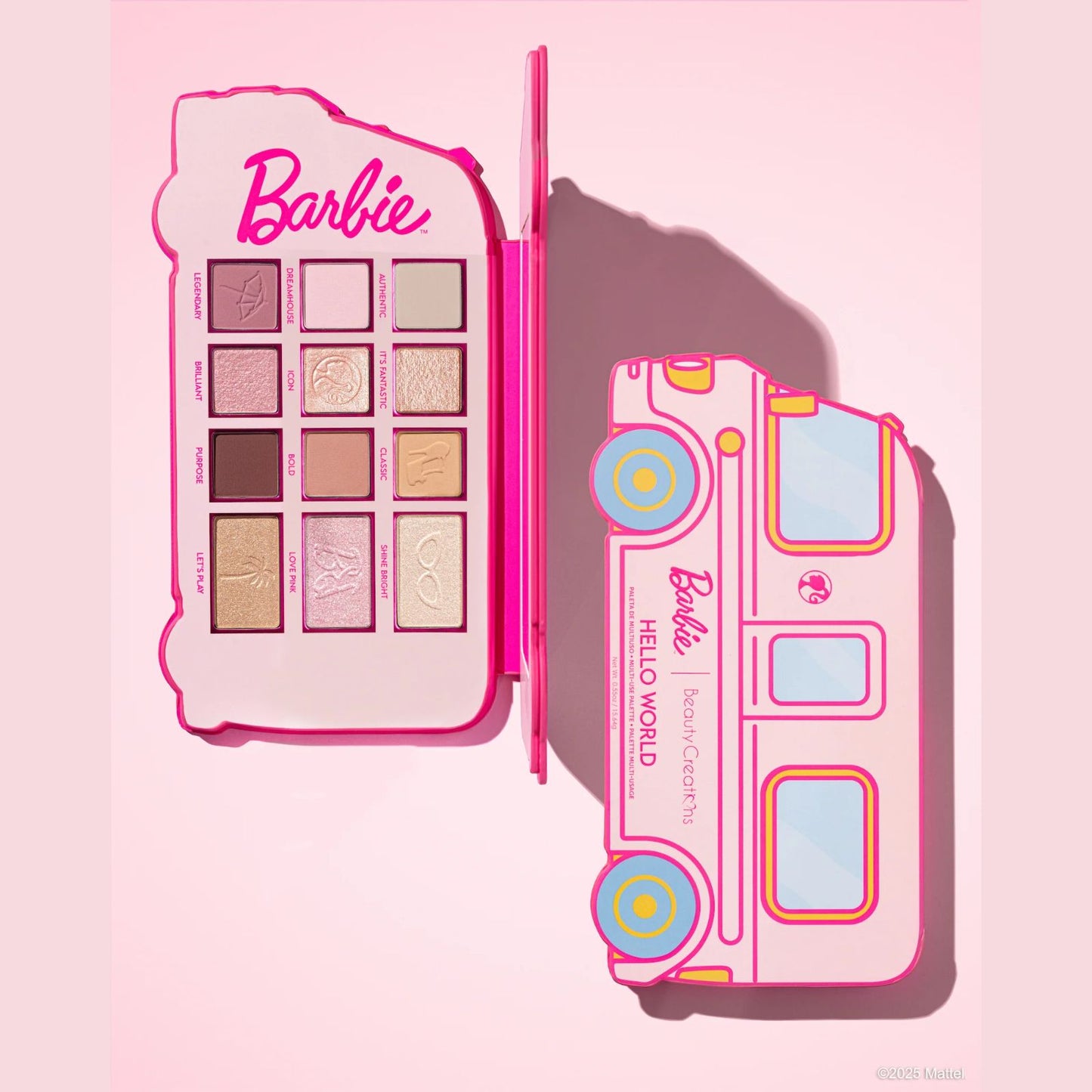 Paleta de Sombras Barbie x Beauty Creations