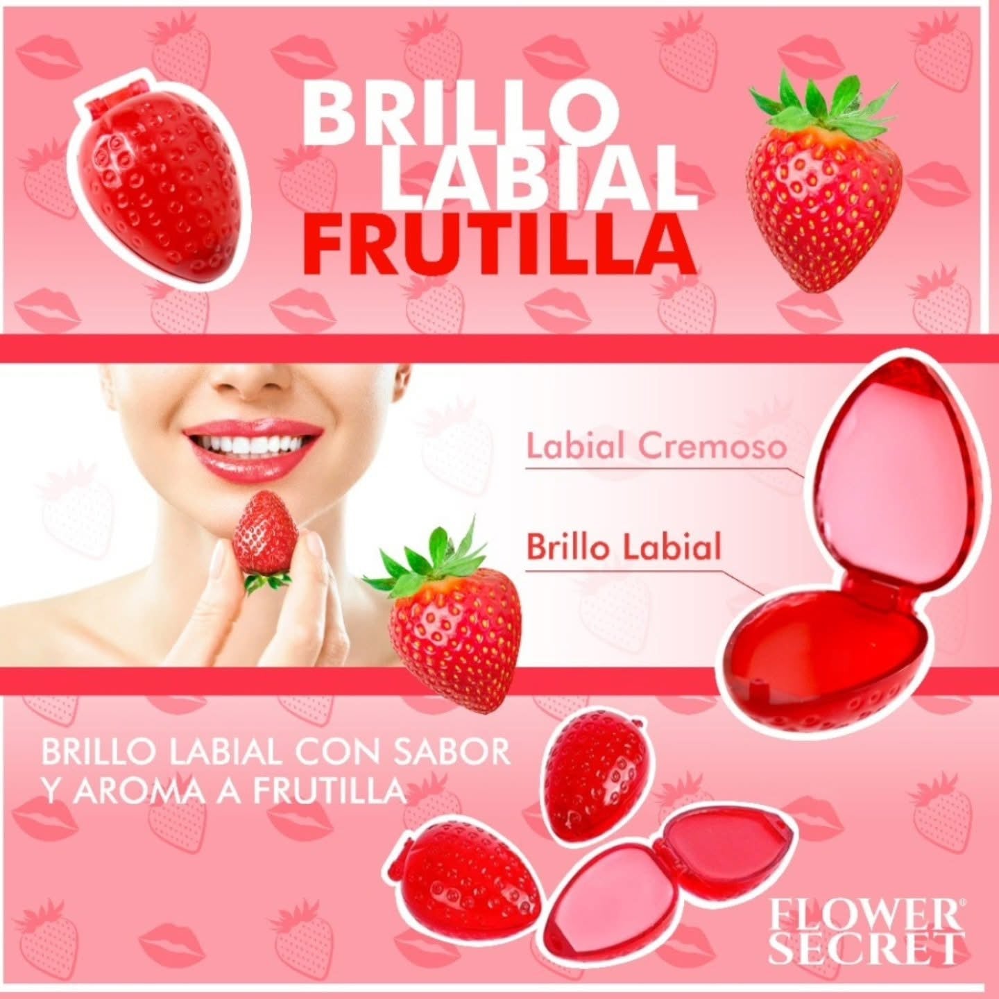 Bálsamo y Gloss de Fresa 90’s