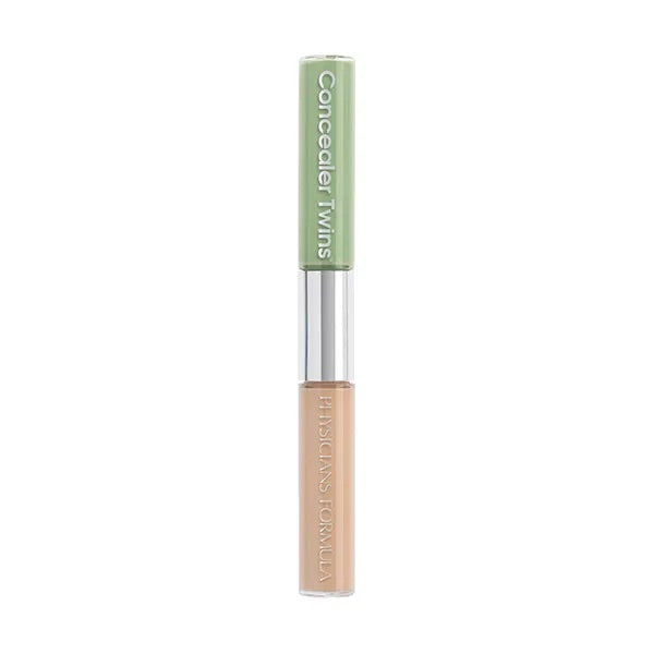 Corrector doble PHYSICIANS FORMULA para cubrir barritos, acne, rosacea.