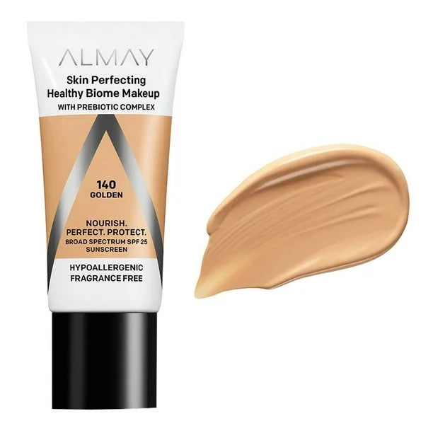 ALMAY foundation with sun protection, hypoallergenic and fragrance-free