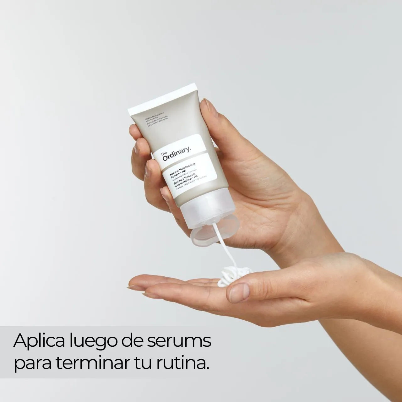 Natural Moistarinzing 30 mL, crema hidratante con Acido Hialuronico, marca The Ordinary