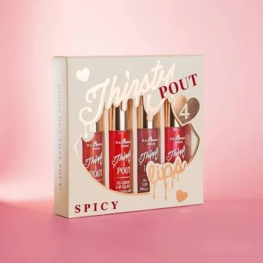 💄 Set de Brillos Labiales – Thirsty Pout Lips✨marca ITALIA DELUXE